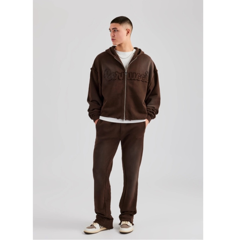 Brown Cernucci Men’s Tracksuit Pants